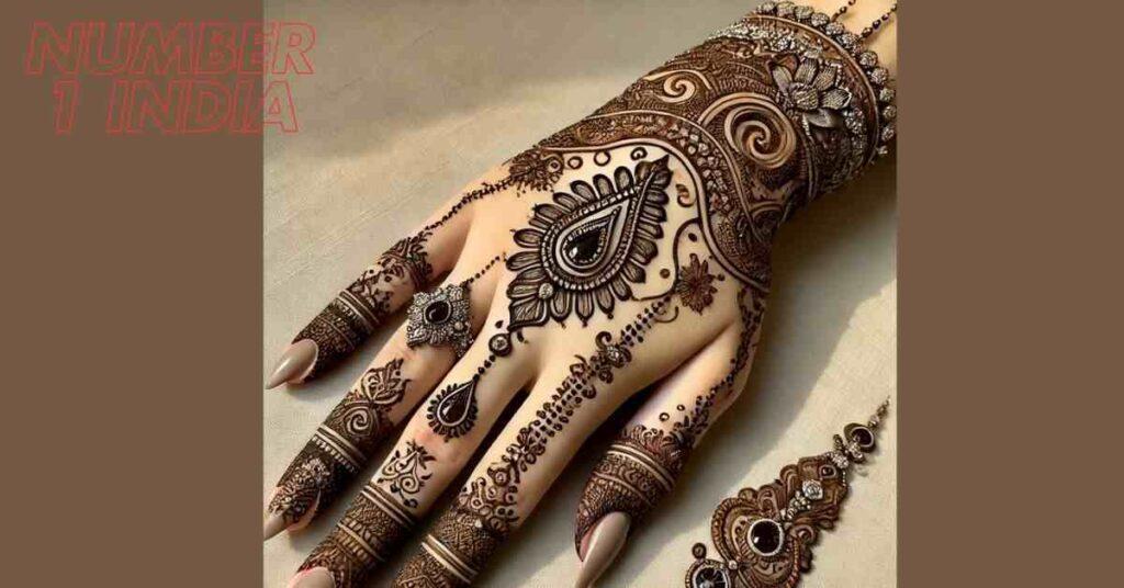 Jewellery Mehndi Design